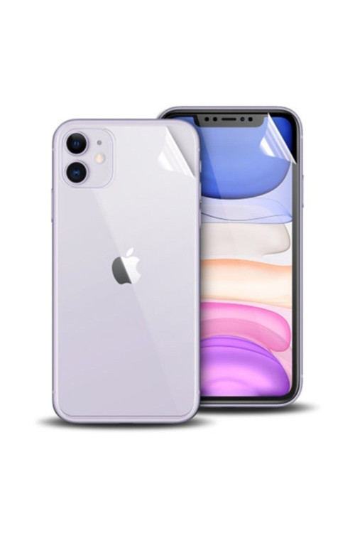 Iphone 11 6.1 Uyumlu Film Ön Arka Full Koruyucu