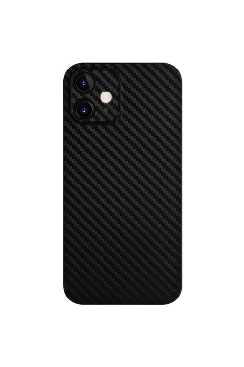 Iphone 11 6.1 Uyumlu Luxury Renkli Tempered Arka Koruma Kamera Koruma-Siyah