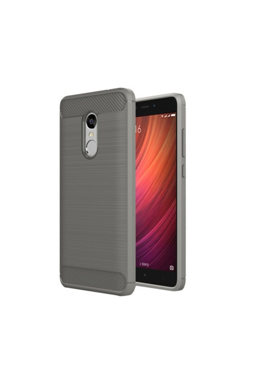 Xiaomi Note4,4X Dark Ultra Koruma Silikon Kılıf Gri