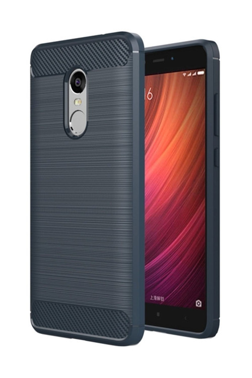 Xiaomi Note4,4X Dark Ultra Koruma Silikon Kılıf Lacivert