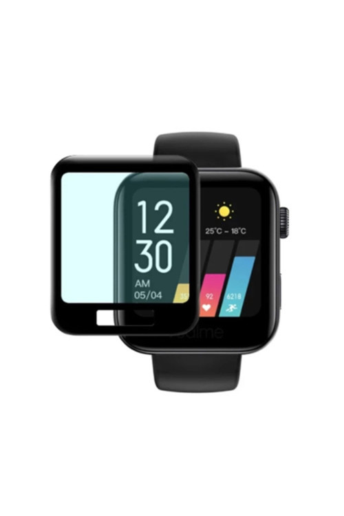 Xiaomi Redmi Watch 3D Full Kaplama Ekran Koruyucu Pet+Pmma Siyah