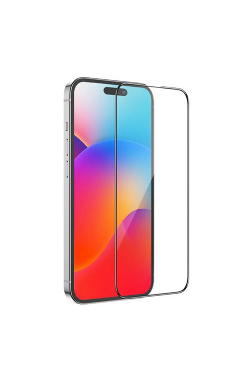 İphone 15 Pro Full Hd Tempered Kırılmaz Cam Ekran Koruyucu 10 Adet Set Şeffaf