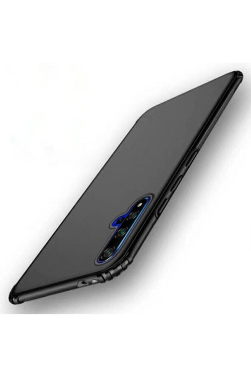Huawei Nova 5 Anti-Drop Darbe Emici Silikon Kılıf - Siyah