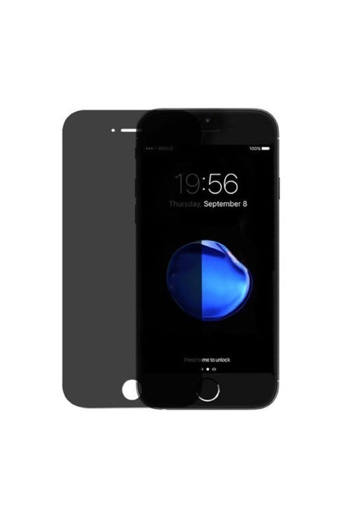 Iphone 6S-6 Uyumlu Privacy Gizli Hayalet Tempered Cam Ekran Koruyucu Şeffaf