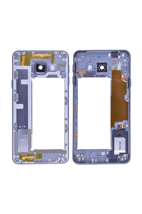 Ally Samsung Galaxy A3 A310 (2016) Için Orta Kasa Full Gri