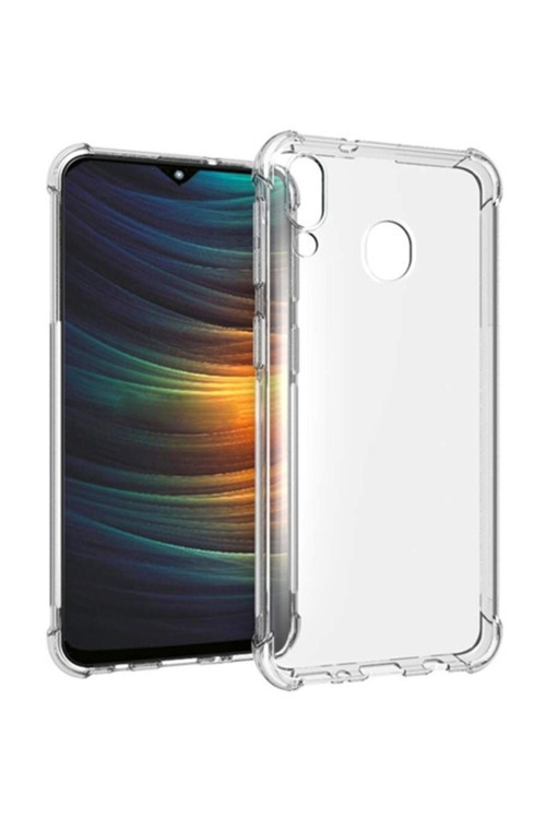 Ally Sm Galaxy M20 Anti-Drop Darbe Emici Silikon Kılıf Şeffaf