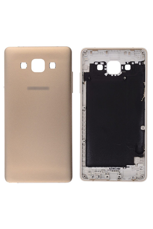 Samsung Galaxy A5 2015 A500 Için Kasa Arka Kapak - Gold