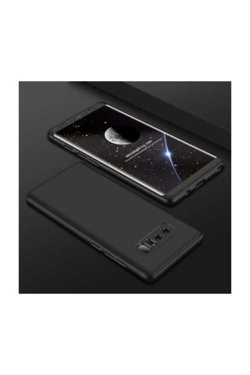 Galaxy Note 8 Gkk 360 Koruma Premium Pc Kılıf Siyah