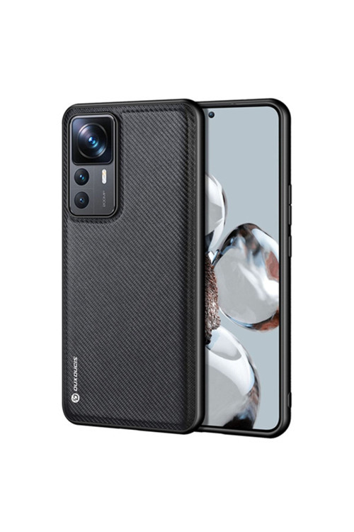 Xiaomi 12T-12T Pro Uyumlu Fino Serisi Premium Dokuma Silikon Kılıf