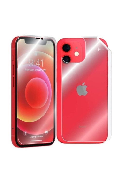 Iphone 12 Uyumlu 6.1 Film Ön Arka Full Koruyucu