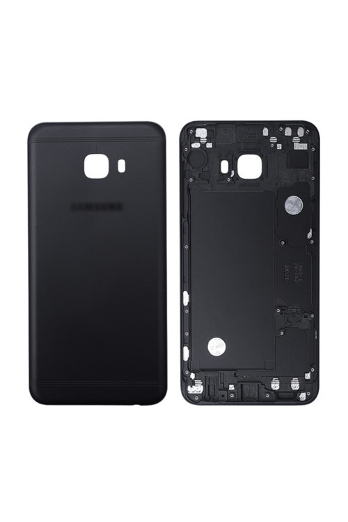 Samsung Galaxy C7 Pro C7010 Için Kasa Arka Kapak Siyah