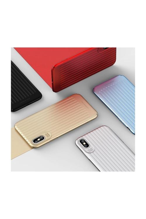 Usams İphone X Xs Ultra Slim Fit Koruma Pc Kılıf Siyah