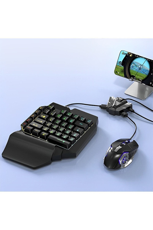 Zh01 Pubg Oyun Konsolu 3İn1-Klavye Mouse Bağlayıcı