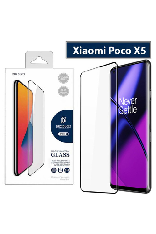 Xiaomi Poco X5 Full Kaplama Cam Ekran Koruyucu