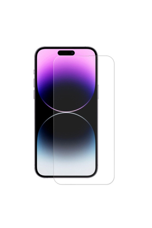 Iphone 14 Pro Max 6.7İnç Tempered Kırılmaz Cam Ekran Koruyucu Siyah