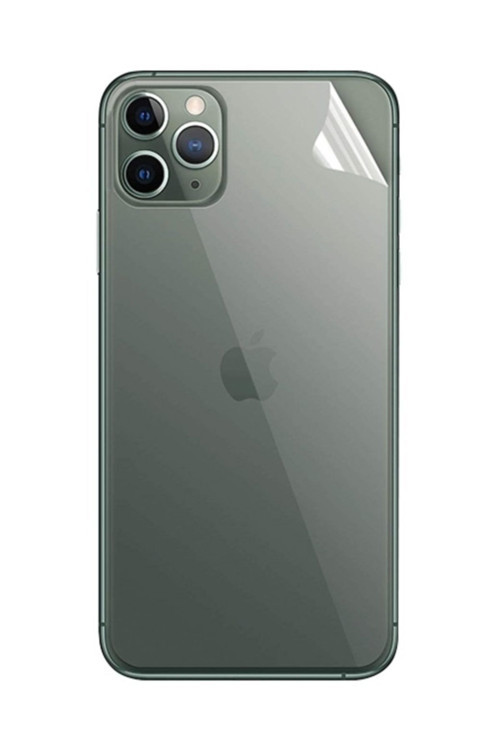 Iphone 11 Pro Max 6.5 Inch 2019 Hidrojel Hayalet Arka Koruma Kaplama Film Şeffaf