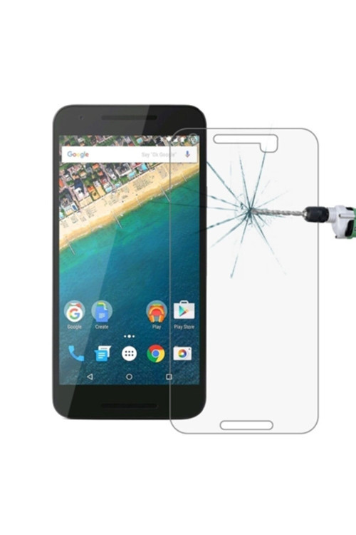 Lg Nexus 5X 2015 Uyumlu Kırılmaz Cam Ekran Koruyucu