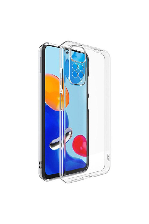 Xiaomi Redmi Note 11 Pro 4G Uyumlu Kılıf Kamera Korumalı Ultra Ince Şeffaf Silikon Kılıf Şeffaf