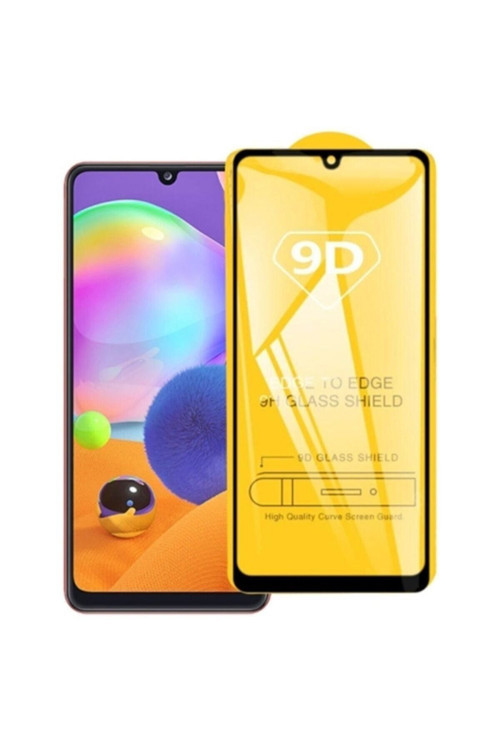 Galaxy A31 9D Full Glue Tempered Cam Ekran Koruyucu