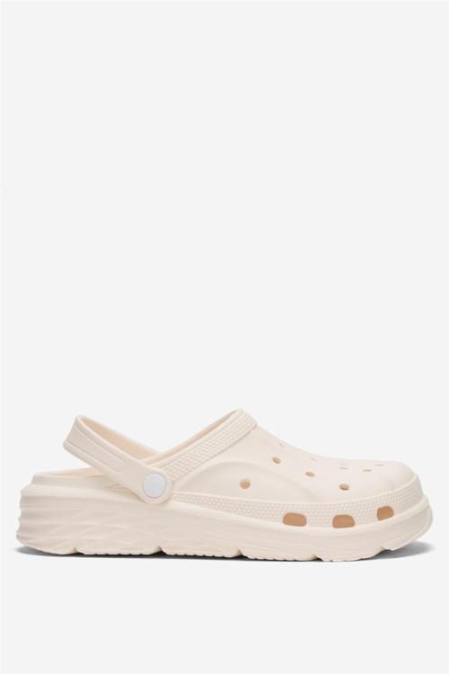 Erkek Eva Rahat Comfort Terlik  KREM