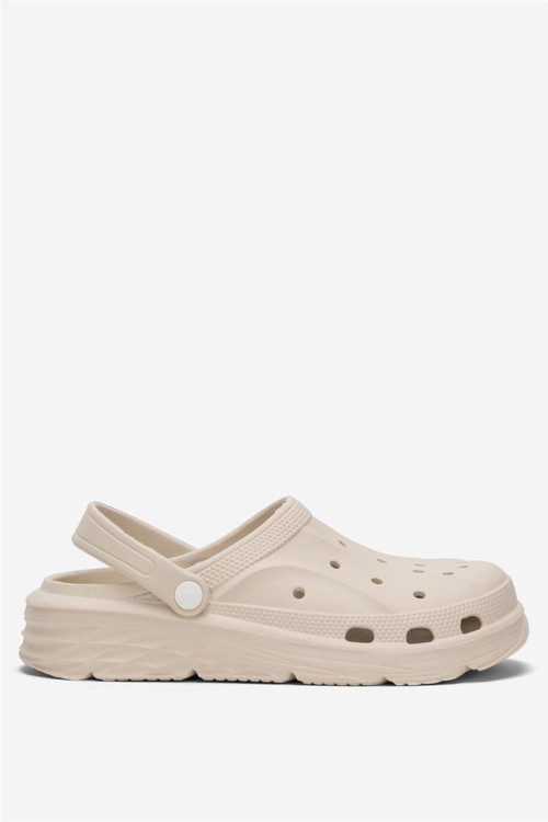 Erkek Eva Rahat Comfort Terlik BEJ
