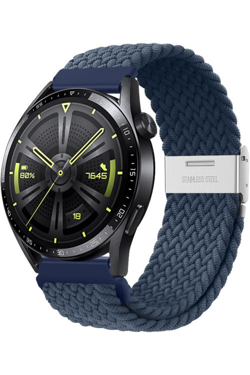 Samsung Galaxy Watch 46Mm /Gt2/Gt2 Pro /Gt3/Gt3 Pro Uyumlu 22Mm Metal Klips Ayarlı Örgü Kordon