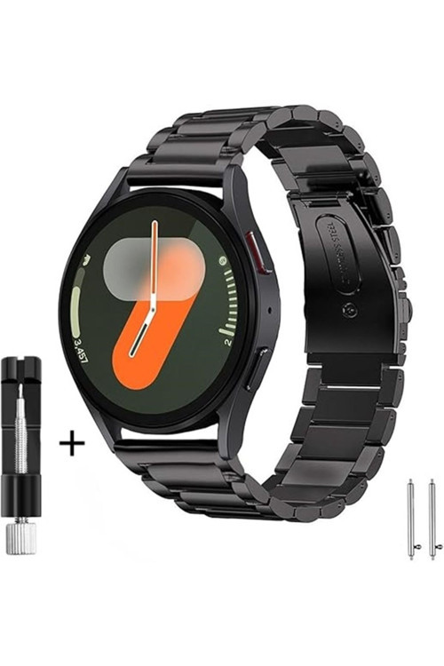 Samsung Galaxy Watch 7 Fe 4 5 Pro 6 Seri 40 42 43 44 45 46 47 Mm Uyumlu 20Mm Çelik Saat Kordonu