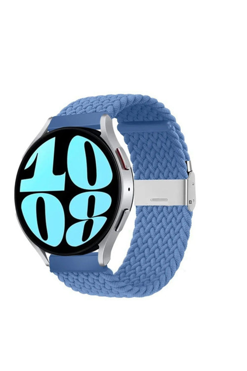 Huawei Watch Gt3 42Mm Uyumlu 20Mm Metal Klips Ayarlanabilir Örgü Kordon