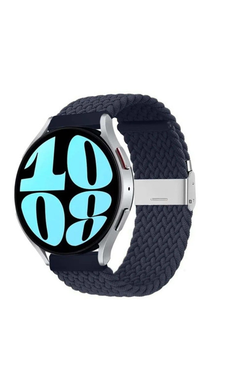 Huawei Watch Gt3 42Mm Uyumlu 20Mm Metal Klips Ayarlanabilir Örgü Kordon