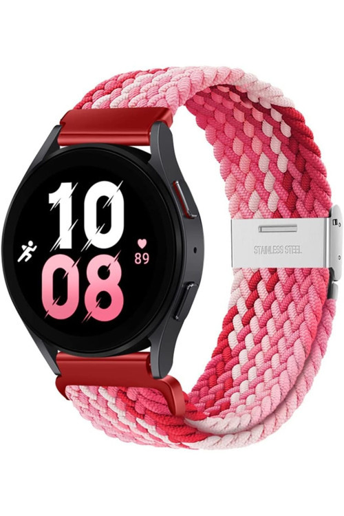Samsung Galaxy Watch 46Mm /Gt2/Gt2 Pro /Gt3/Gt3 Pro Uyumlu 22Mm Metal Klips Ayarlı Örgü Kordon