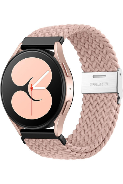Samsung Galaxy Watch 46Mm /Gt2/Gt2 Pro /Gt3/Gt3 Pro Uyumlu 22Mm Metal Klips Ayarlı Örgü Kordon