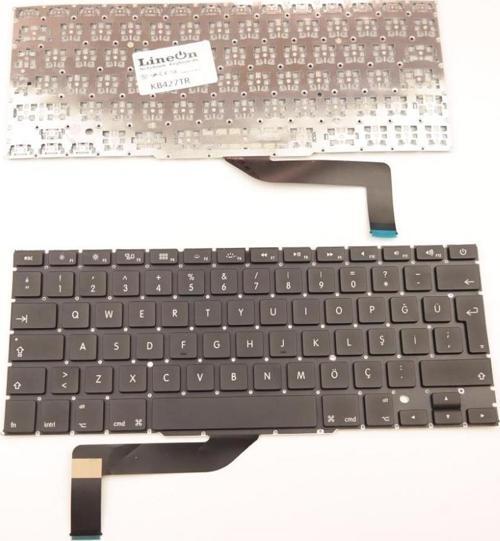 Apple MacBook Pro MC976, ME664LL/A Klavye Siyah Türkçe K-AP10