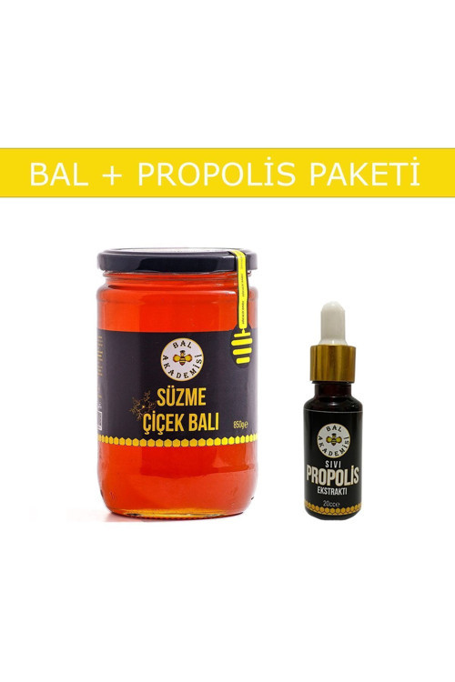 ?Çiçek Balı 850 Gr + Propolis Paketi