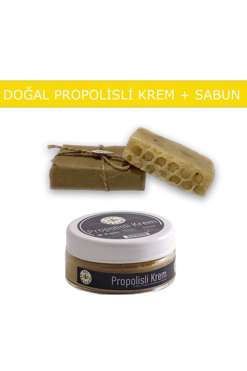 Doğal Kozmetik Paketi (Propolisli Sabun & Krem)