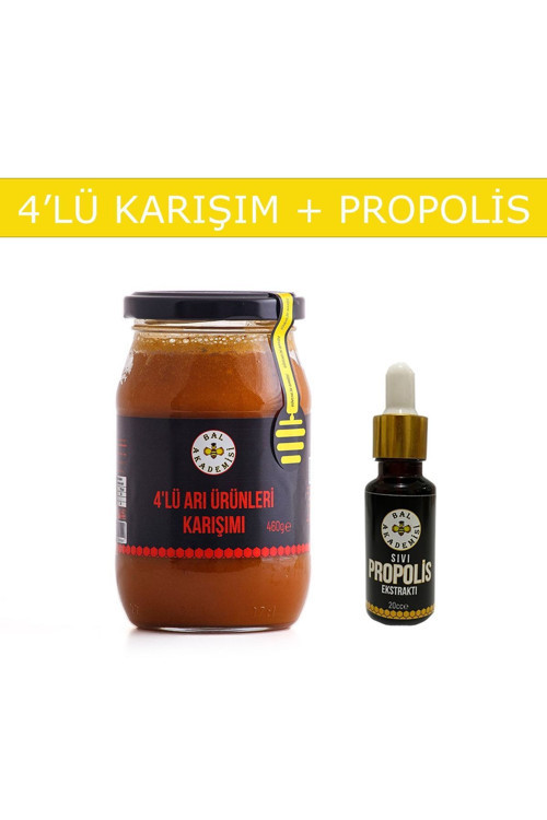 Sağlık Paketi (4'Lü Karışım + Propolis)