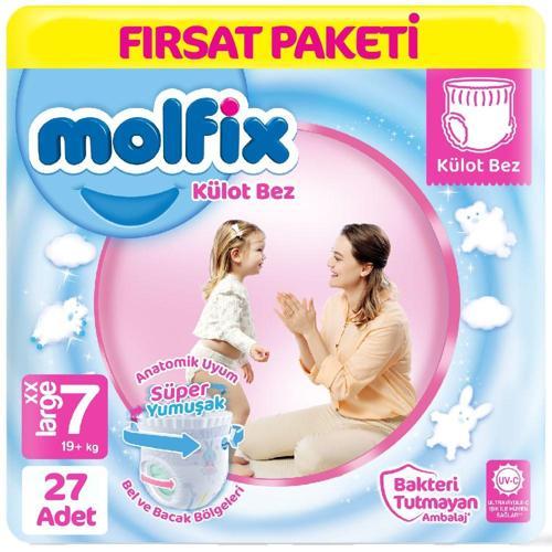 Külot Bez Fırsat Paketi 7 Beden 19+ Kg 27 Adet