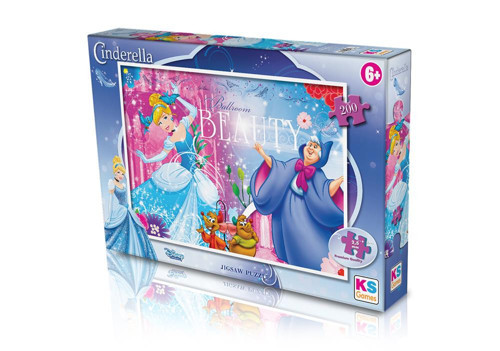 Nessiworld Ks Games 200 Parça Cinderella Puzzle