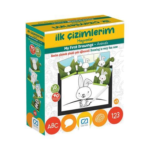 Nessiworld Games İlk Çizimlerim Hayvanlar 40 Parça 5205
