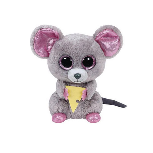 Nessiworld TY36192 Peluş Squeaker Mouse With Cheese Reg