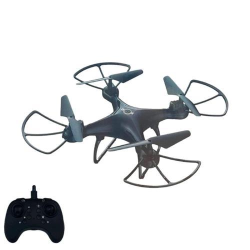 D13 Uzaktan Kumandalı 4 Pervaneli Helikopter Drone 2.4 Ghz Işıklı USB Şarjlı 360 Derece Siyah