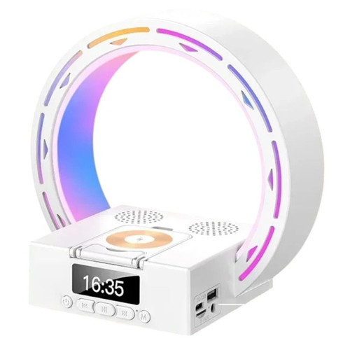 Magicmoice Bluetooth Taşınabilir Hoparlör Ses Bombası Kablosuz Telefon Standlı Şarjlı Aleti Cihazı Rgb Renkli