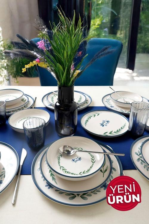 Daphne Yemek Takımı 18 Parça 6 kişilik 22921-23-25