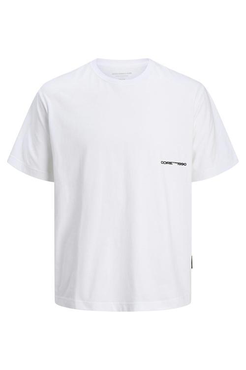 Core Jcoprime Regular Fit Bisiklet Yaka Sırt Baskılı Erkek T Shirt 12276586 BEYAZ