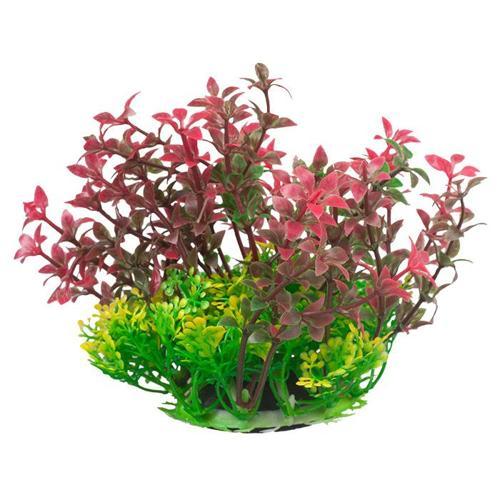Akvaryum Dekor Plastik Bitki 11cm M-530 Tekli
