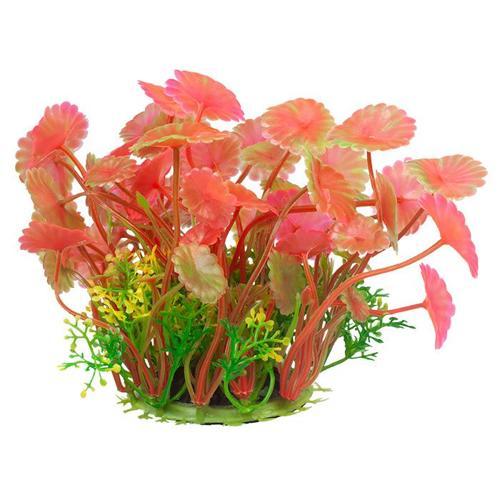 Akvaryum Dekor Plastik Bitki 11cm M-540 Tekli