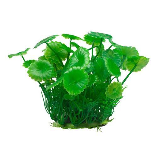 Akvaryum Dekor Plastik Bitki 11cm M-541 Tekli