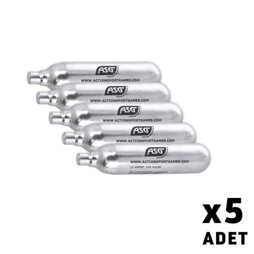12 gr CO2  Airsoft Tüpü - 5 Adet