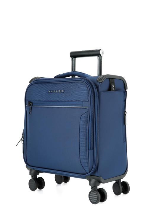 Gm21002 Kabin Boy Valiz 4 Tekerlekli Kumaş Valiz 20" Lacivert El Bagajı