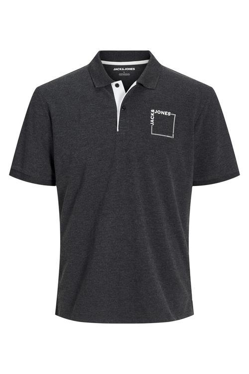 Jjverner Pamuklu Regular Fit Düğmeli Erkek Polo Yaka T Shirt 12269307 SİYAH