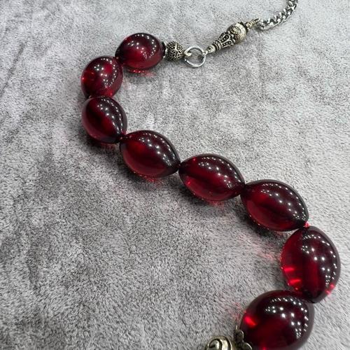 Zaza Ateş Kehribar Tesbih 30 CM